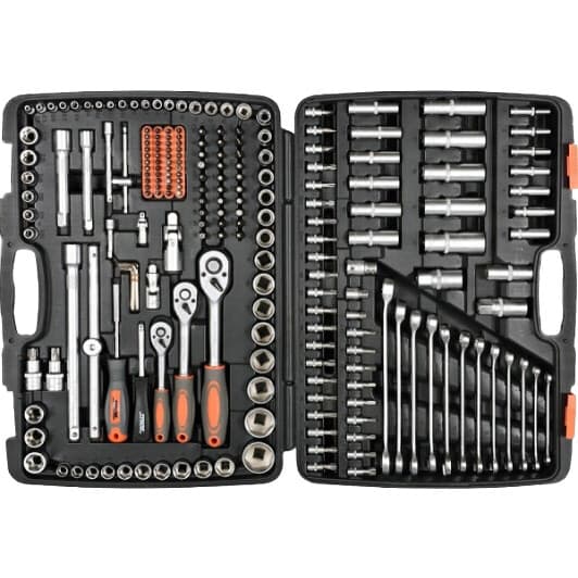 Набор инструментов STHOR 58691 1/2", 3/8", 1/4" 216 шт.