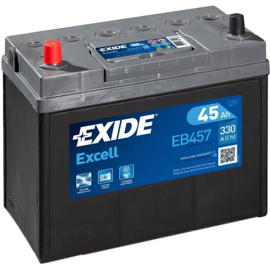 Аккумулятор Exide 6 CT-45-L Excell EB457