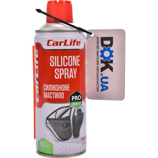 Carlife Silikon Spray силіконове мастило, 450 мл (CF450)