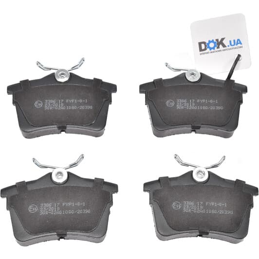 BP3386 Bremsi Тормозные колодки