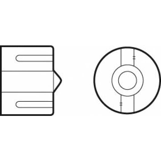 Автолампа Valeo Essential W3W W2,1x9,5d 3 W прозрачная 032209