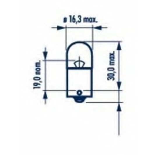 Автолампа Narva Standard RY10W BAU15s 10 W помаранчева 17317