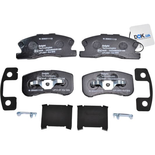 LP1551 Delphi Тормозные колодки