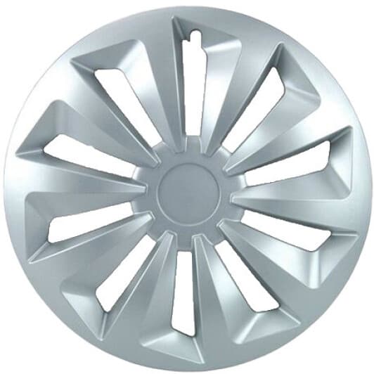 Комплект колпаков на колеса JESTIC Fox цвет серебристый R13