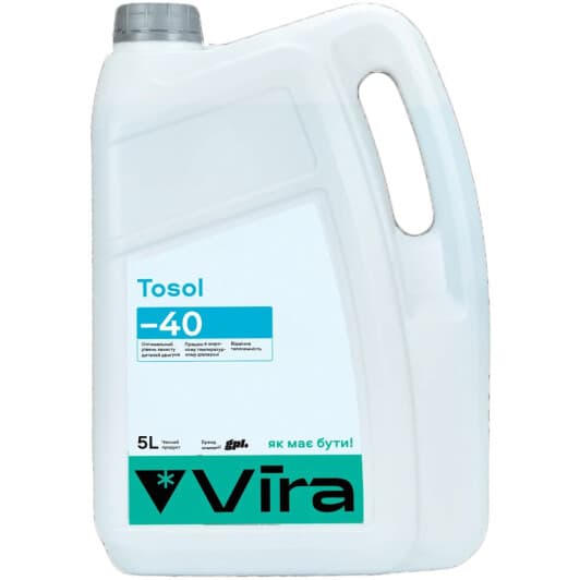 VIRA синий -40 °C, 5 л (VI0012) готовый антифриз
