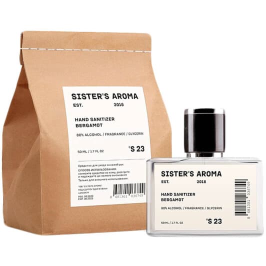 Санитайзер Sisters Aroma S 23 8681301036749 50 мл