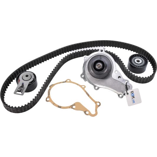 KDP459.590 SNR Комплект ременя ГРМ + помпа