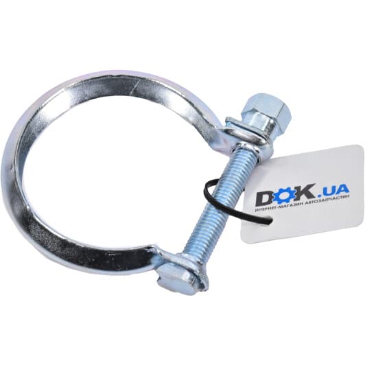 Хомут MTS 028288 неразъемный с разрезной скобой 69 мм 1 шт