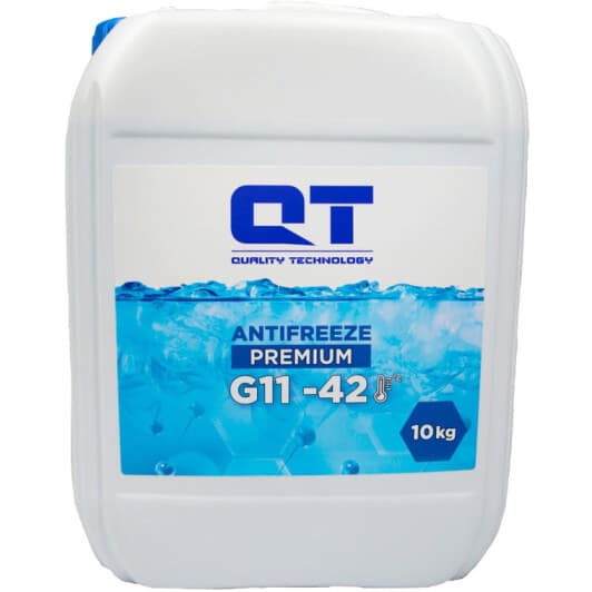 QT Premium G11 синій -42 °C, 10 л (QT5134210) готовий антифриз