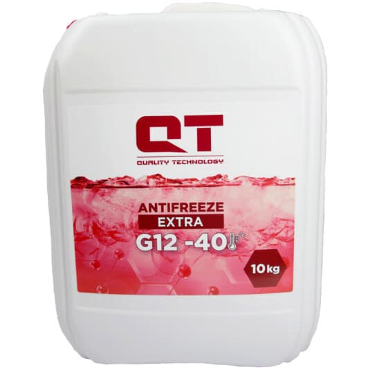 QT Extra G12 червоний -40 °C, 10 л (QT5414010) готовий антифриз