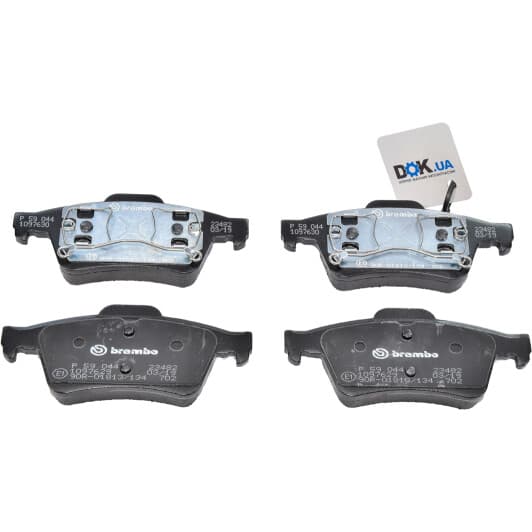 P 59 044 Brembo Тормозные колодки
