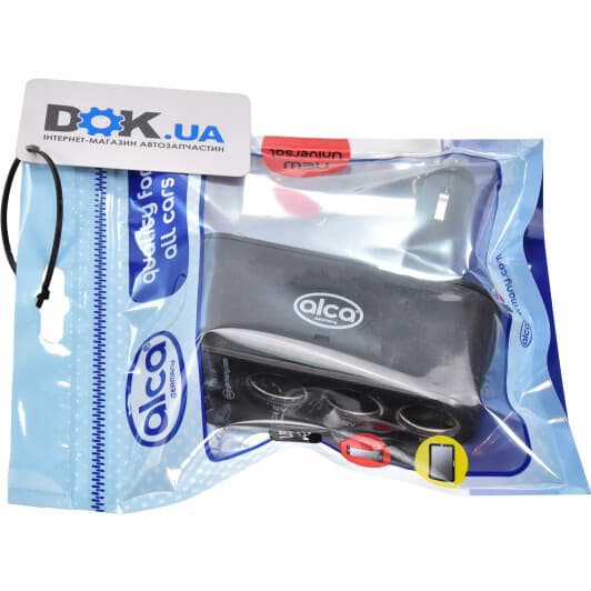 Розгалужувач прикурювача з USB Alca 510200