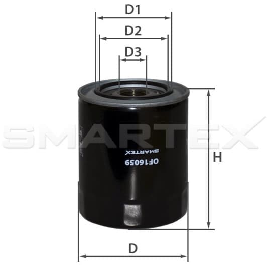 of16059 Smartex Фільтр масляний