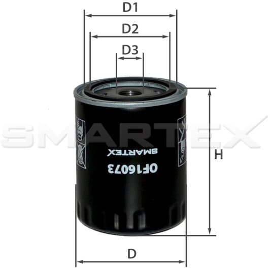 of16073 Smartex Фільтр масляний