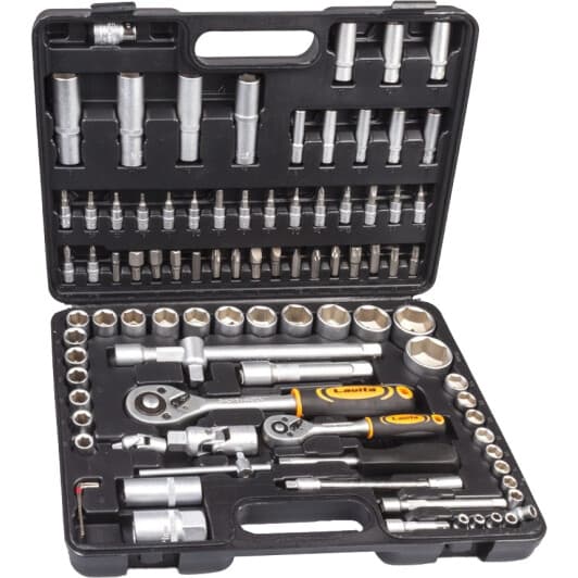 Набір торцевих головок та компонентів Lavita LA500094 1/2", 1/4" (94 пр.)