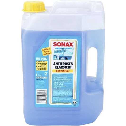 Концентрат омывателя Sonax AntiFrost&KlarSicht зимний -70°С