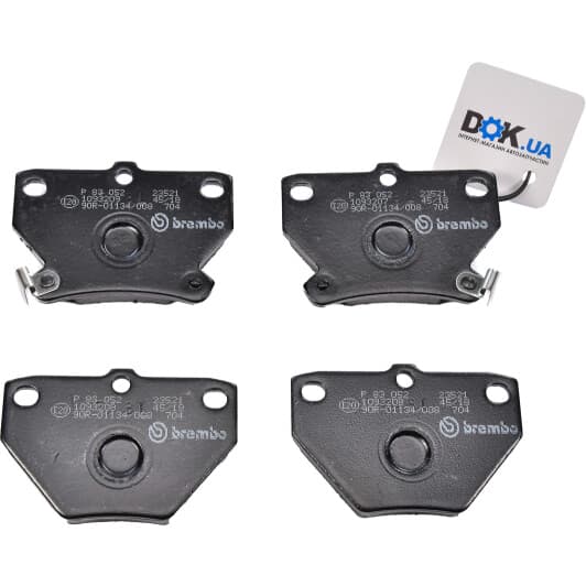 P 83 052 Brembo Гальмівні колодки