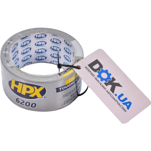 Армированный скотч HPX 6200 CS5010 на тканевой основе 48 мм x 10 м