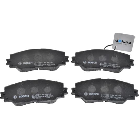 0 986 494 240 Bosch Гальмівні колодки