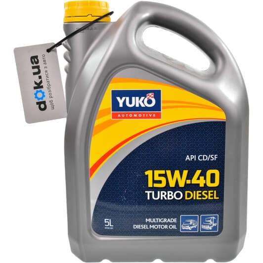 Yuko Turbo Diesel 15W-40 (5 л) моторное масло