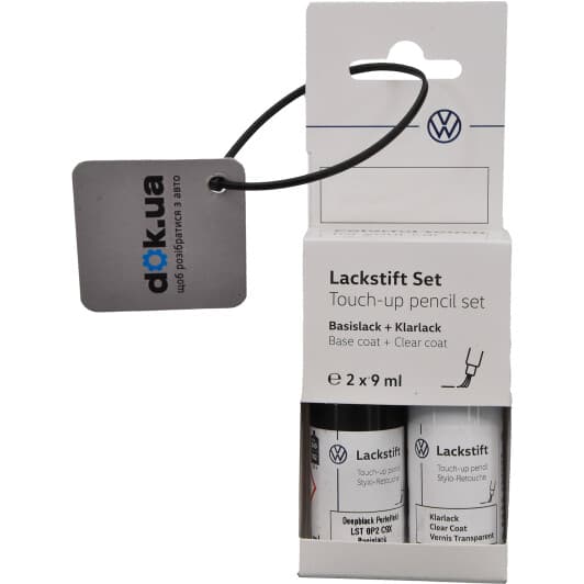 Набор для коррекции ЛКП кузова VAG Touch-up Pencil Set LST 0P2 C9X Чёрный