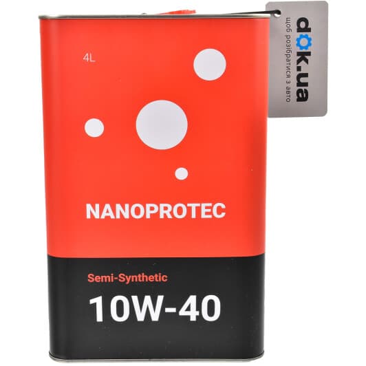 Nanoprotec Semi-Synthetic 10W-40 (4 л) моторное масло