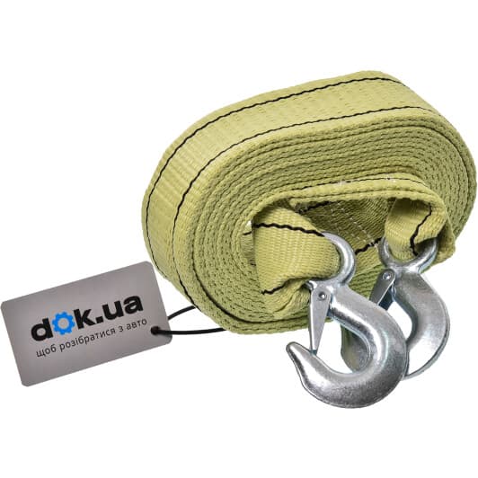 Трос буксирувальний Steel Power SPR2703 стрічка 6 т 5 м