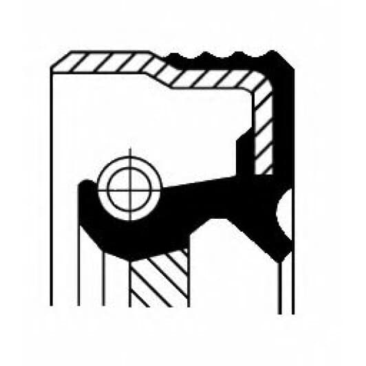 OS431 Fai Сальник коленвала