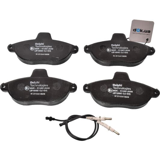 LP1592 Delphi Тормозные колодки