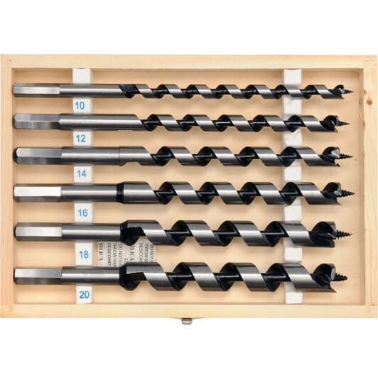 Набір свердл Yato гвинтових по дереву YT-3298 10-20 мм 6 шт.