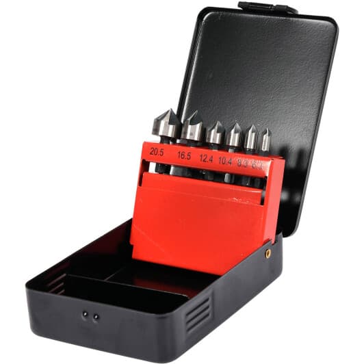 Набір свердл Yato конусних по металу YT-44729 6.3-20.5 мм 6 шт.