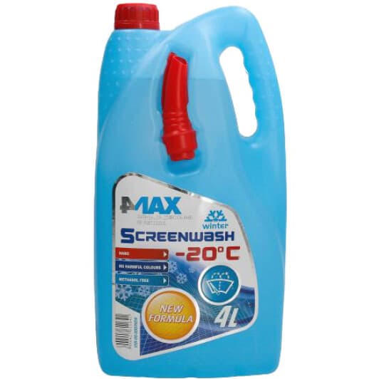 Омыватель стекла 4Max зимний -20°С (4 л)
