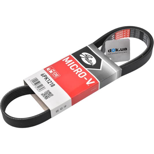 6PK1218 Gates Поліклиновий ремінь