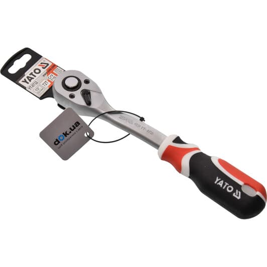 Тріскачка Yato YT-0732 1/2" 72 зубця 255 мм