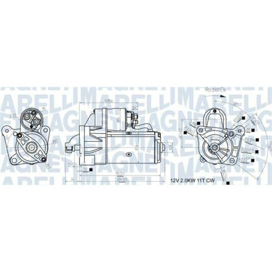 943211931010 Magneti Marelli Стартер