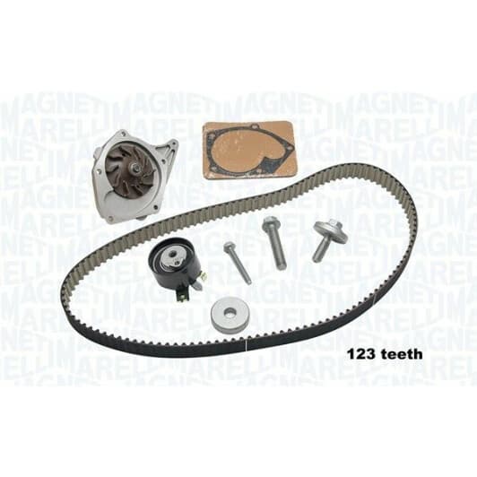 341404170002 Magneti Marelli Комплект ременя ГРМ + помпа