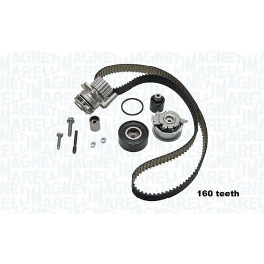 341406440001 Magneti Marelli Комплект ременя ГРМ + помпа