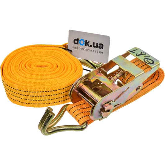 Стяжний ремінь Vitol 3 т 8 м ST-213D- 8 OR