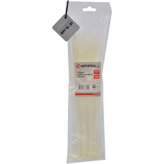 Стяжка Intertool TC-3630 300 мм 3,6 мм 100 шт