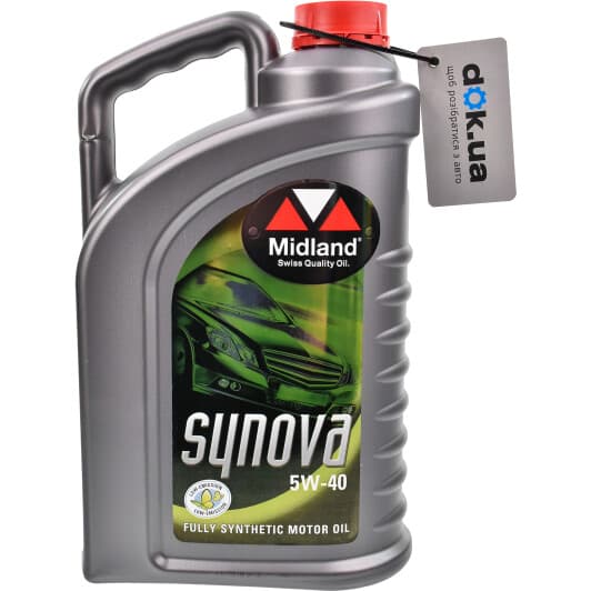 Midland Synova 5W-40 (4 л) моторна олива