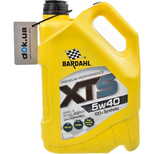 Bardahl XTS 5W-40 (5 л) моторное масло