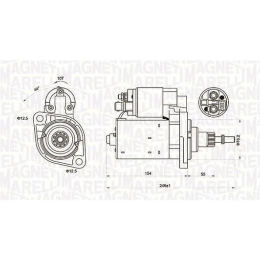 943206191010 Magneti Marelli Стартер