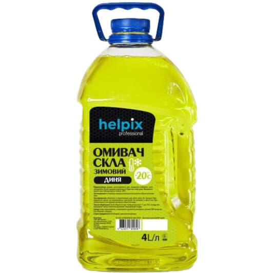 Омивач скла Helpix Professional зимовий -20 °С диня (4 л)