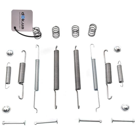 LY1206 Delphi Монтажный комплект барабанных тормозных колодок