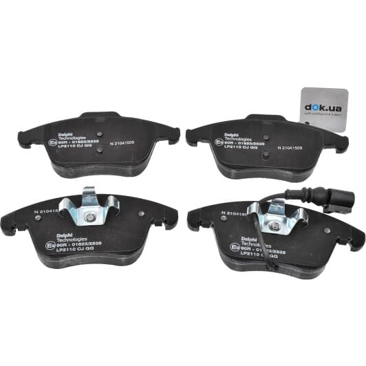 LP2110 Delphi Тормозные колодки