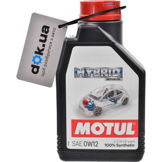 Motul Hybrid 0W-12 (1 л) моторное масло