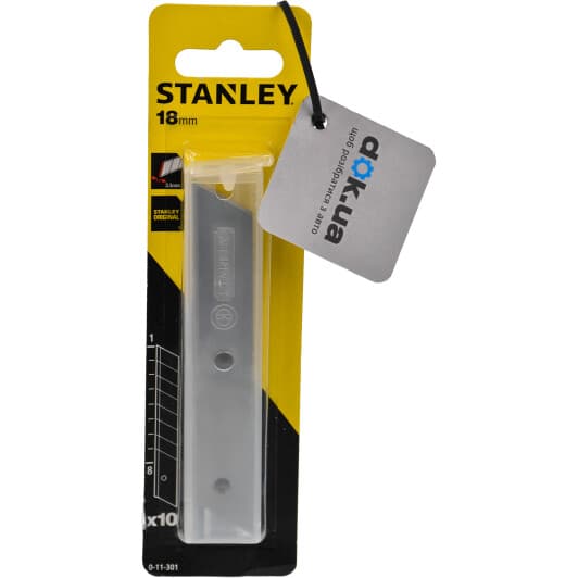 Набор лезвий Stanley 0-11-301 сегментированное лезвие 10 шт.