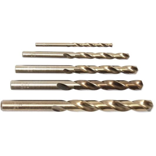 Набор сверл Forsage спиральных по металлу F-DSP115 11.5 мм 5 шт.