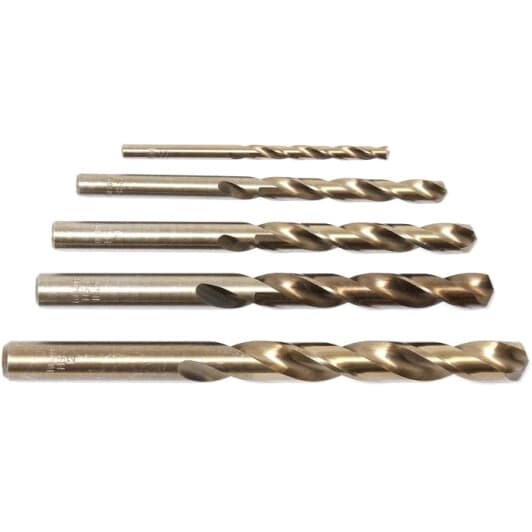 Набор сверл Forsage спиральных по металлу F-DSP130 13 мм 5 шт.