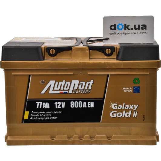 Акумулятор AutoParts 6 CT-77-R Galaxy Gold arl077gg0